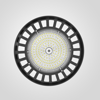 kupować 160lm/w Wysokiej wydajności LED High Bay Light dla obszarów wysokiego sufitu w kolorze RAL 9017 Czarny produkcja online