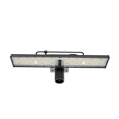 120-277V Napięcie wejściowe Liniowe światło LED o wysokiej przepaści z czarnym powłoką RAL 9017